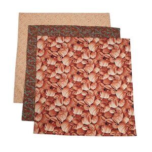 Pottery Aztec Southwest Themed Napkins Set of 6 Dinner Party Table 17 x 17